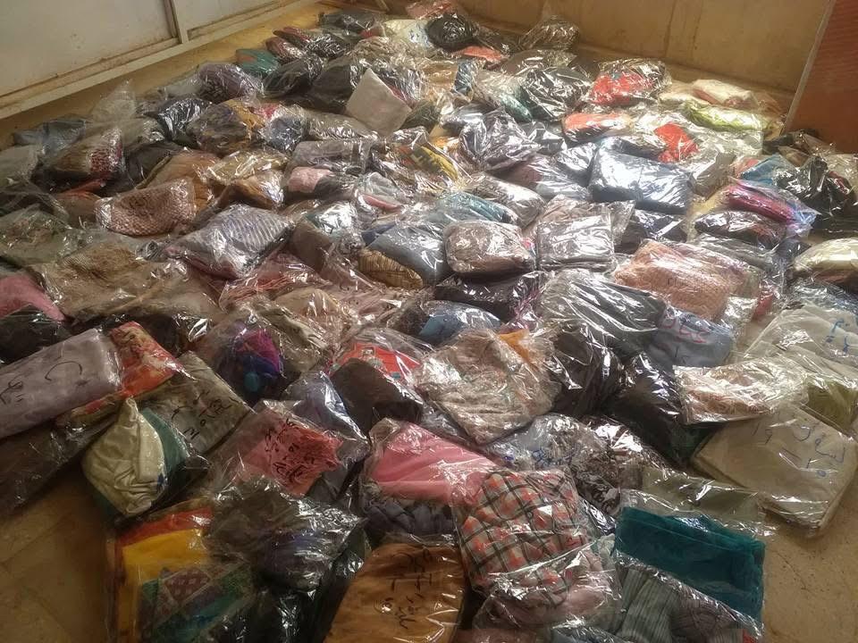 Distribution of Eid al-Fitr clothing